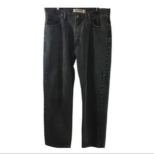 Levi’s black denim 550 36x30